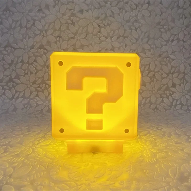 Lámpara LED de bloque de Super Mario - Línea ZNTODO