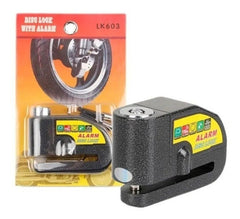 Candado Moto Alarma Freno De Disco Origi