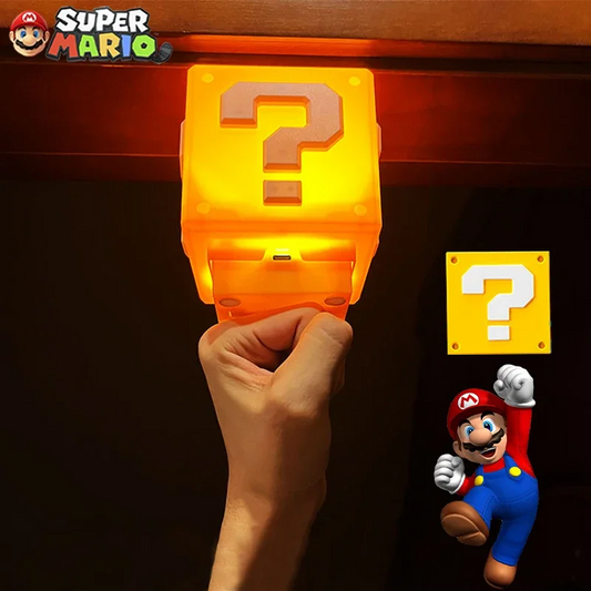 Lámpara LED de bloque de Super Mario - Línea ZNTODO