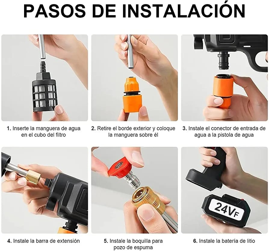 HIDROLAVADORA ULTRA X Inalámbrica Portátil