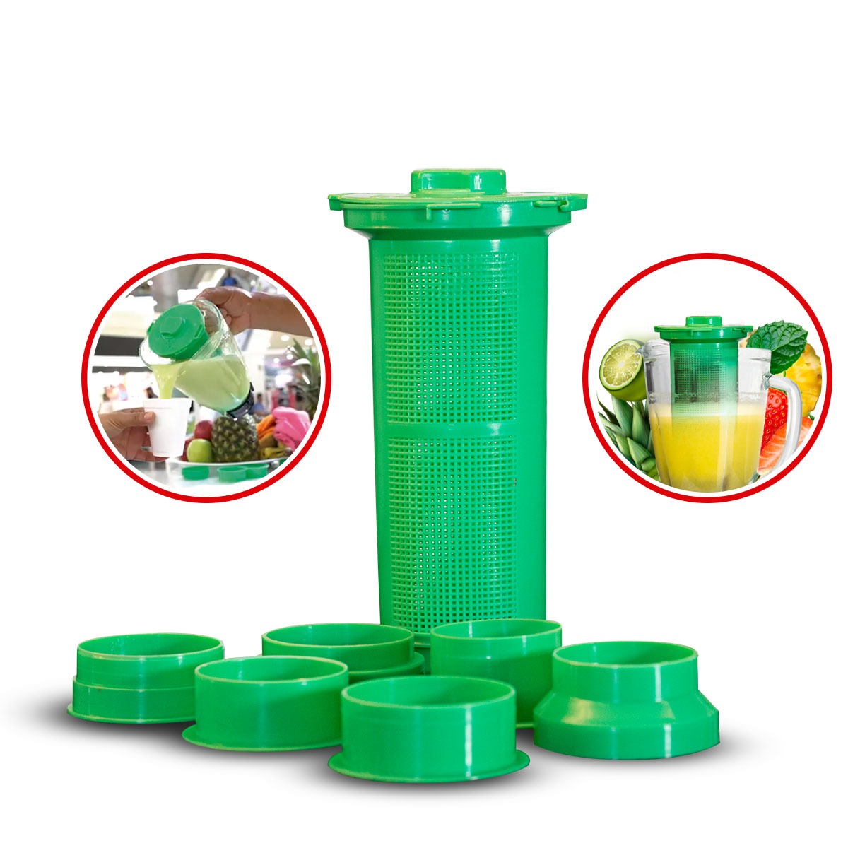 FILTRO EXTRACTOR PARA LICUADORA