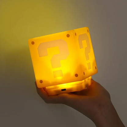 Lámpara LED de bloque de Super Mario - Línea ZNTODO