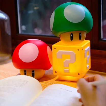 Lámpara LED de bloque de Super Mario - Línea ZNTODO